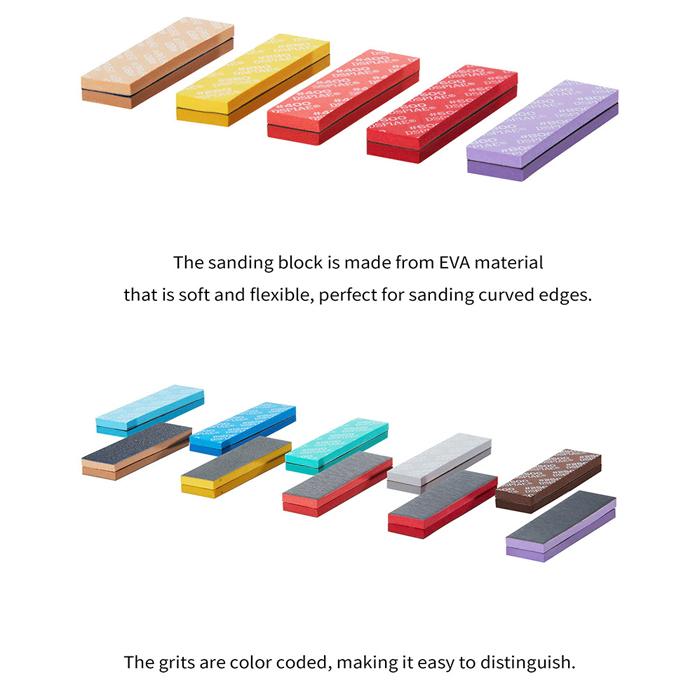 DSPIAE #180-#800 Sanding Sponge 30Pcs (SS-S01)