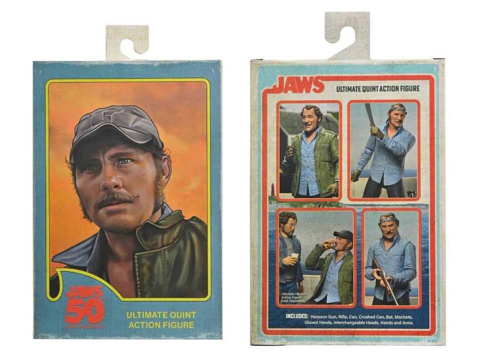 Jaws 50th Anniversary Ultimate Sam Quint Action Figure