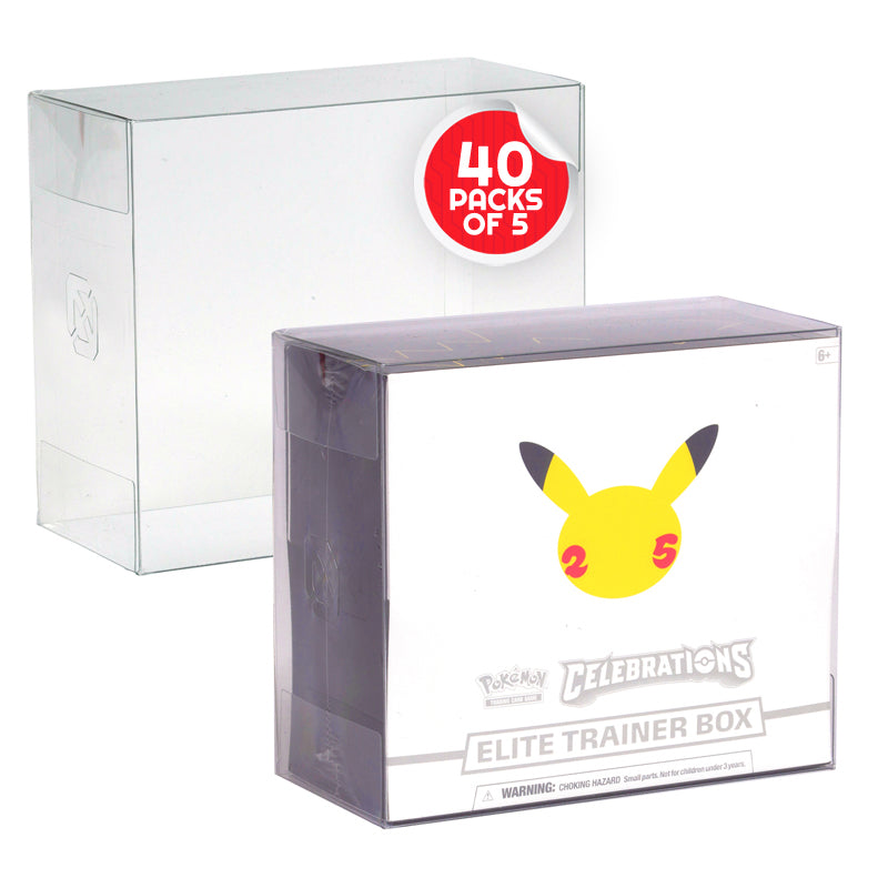5x EVORETRO Case Protector for Pokemon ETB PET