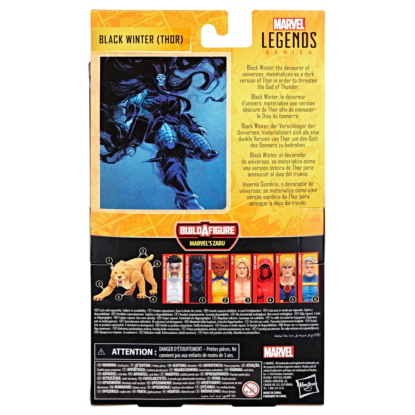 Marvel Legends Series - Black Winter (Thor) - Zabu Baf