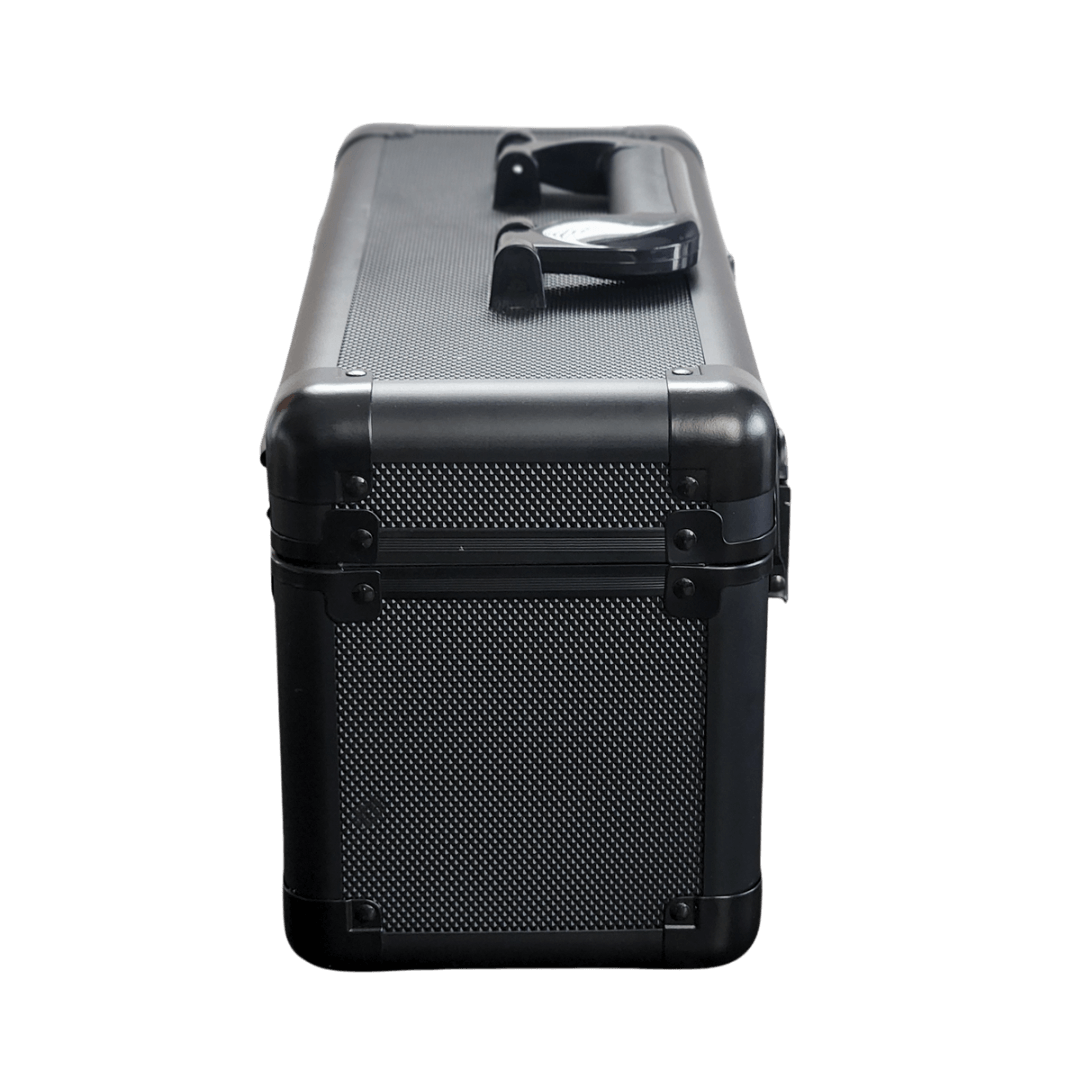 EVORETRO Aluminum Graded Card Storage Case 15-Slot | Black
