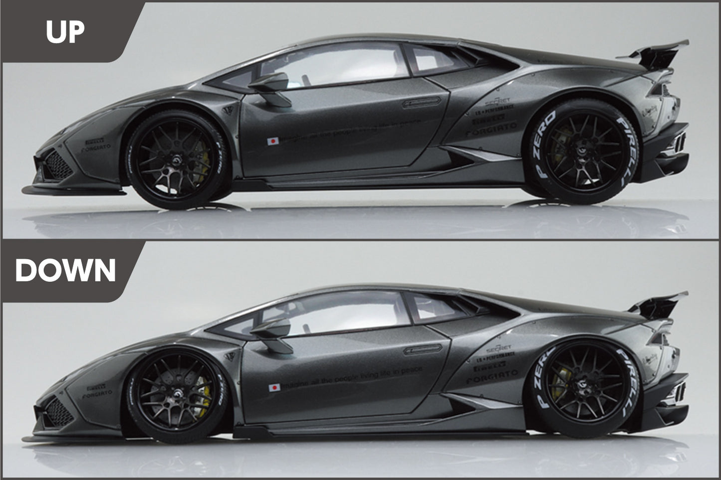 Aoshima 1/24 Liberty Walk LB-Works Lamborghini Huracan Ver.2