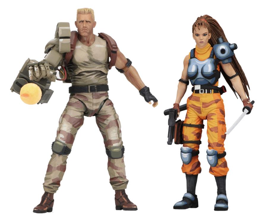 Alien vs. Predator Dutch Schaefer & Linn Kurosawa - Arcade Appearance - Two-Pack
