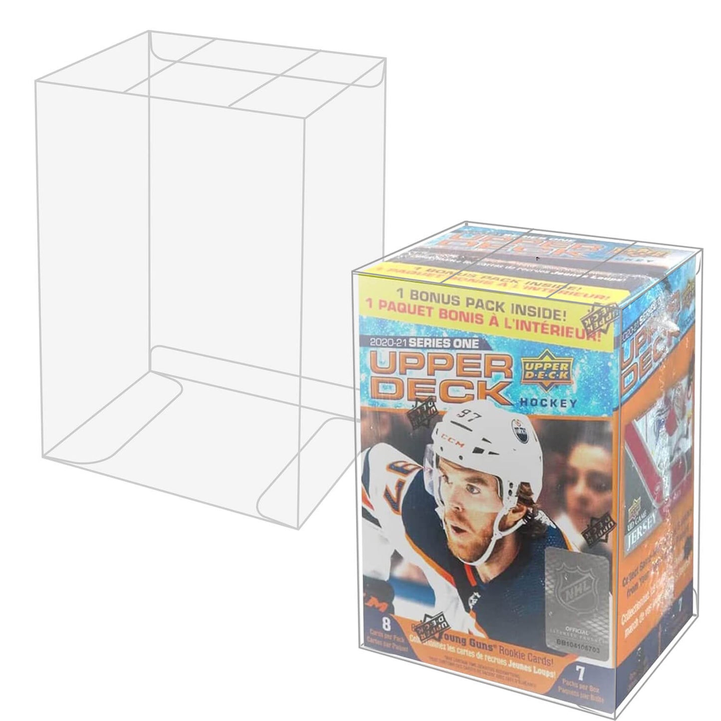 Upper Deck Series 1 Sports Card Sealed Box - PET Protector 0.45MM - EVORETRO