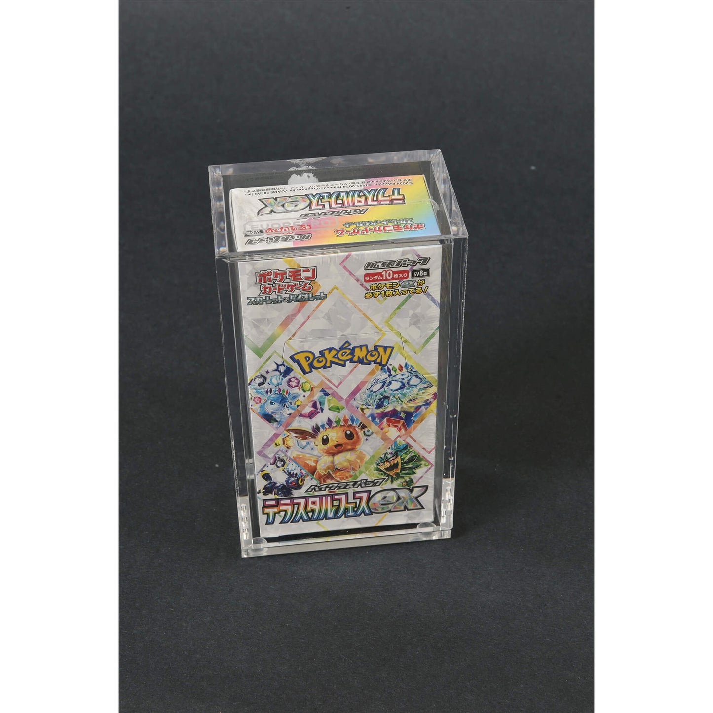 Japanese Small Booster Box EVORETRO Acrylic Case Magnetic Display