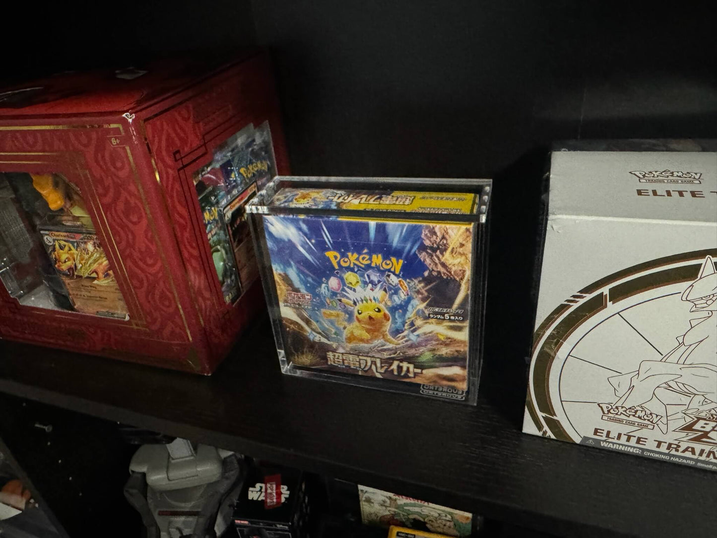 Japanese Large Booster Box EVORETRO Acrylic Case Magnetic Display
