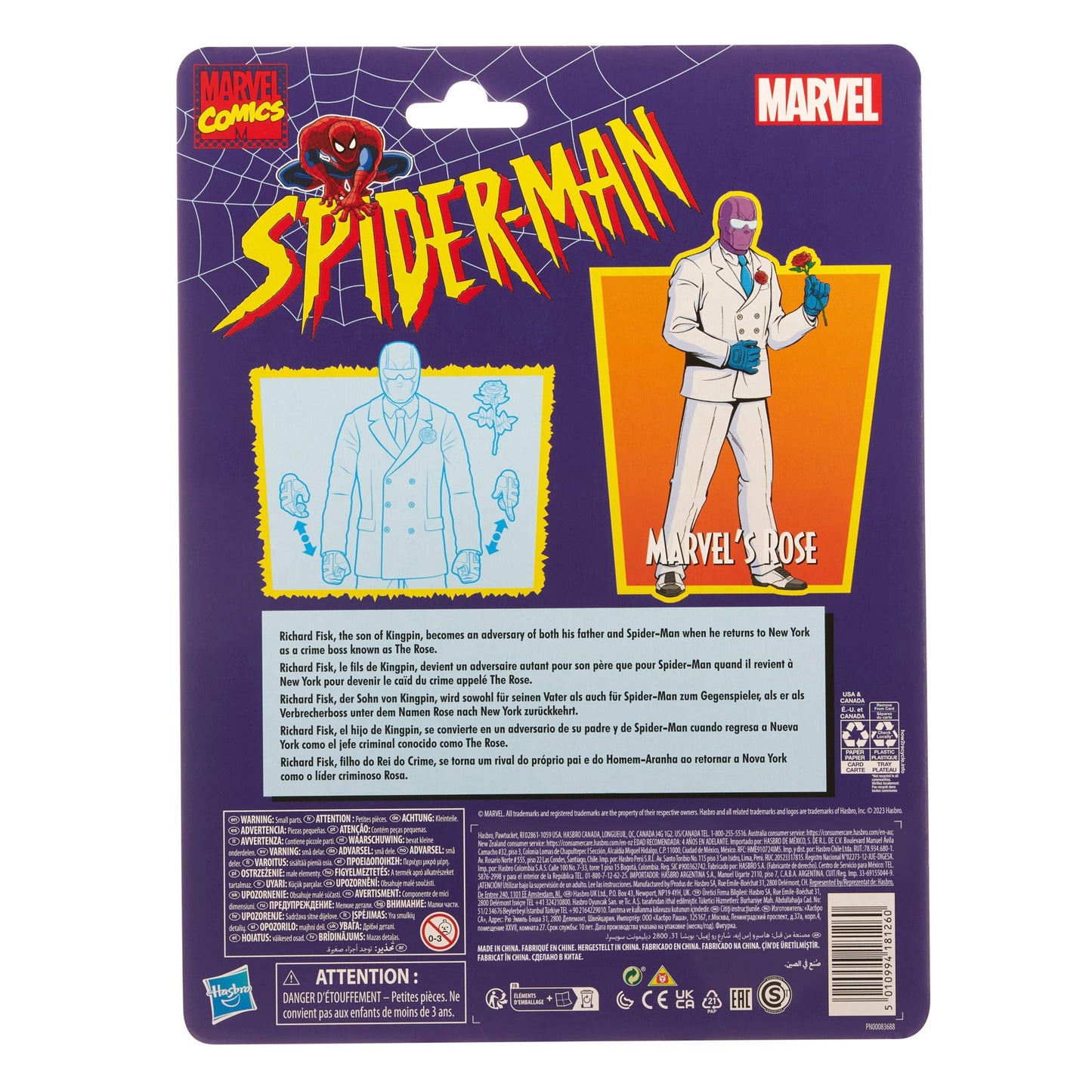 Hasbro Marvel Legends Series Marvel's Rose