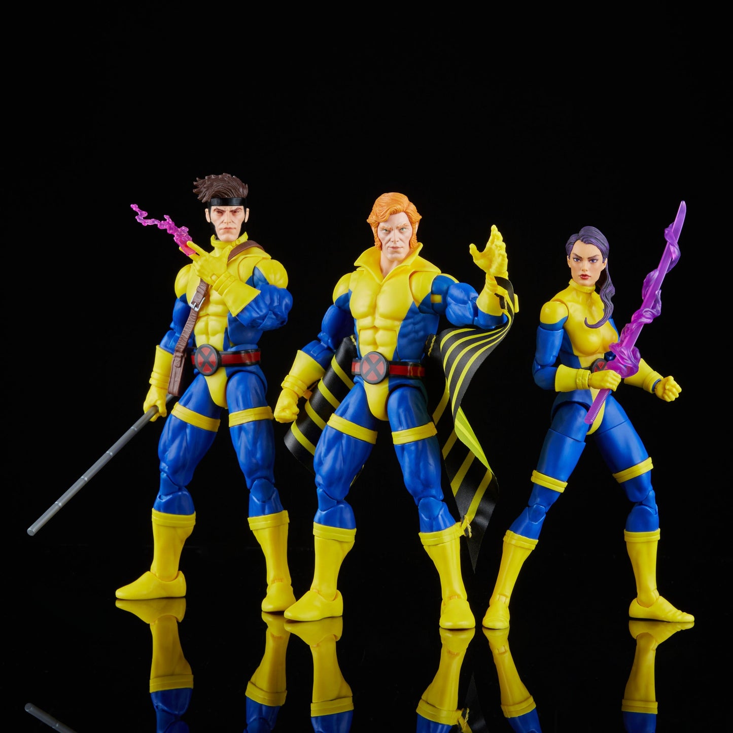 Hasbro Marvel Legends Series: Marvel’s Banshee, Gambit, & Psylocke