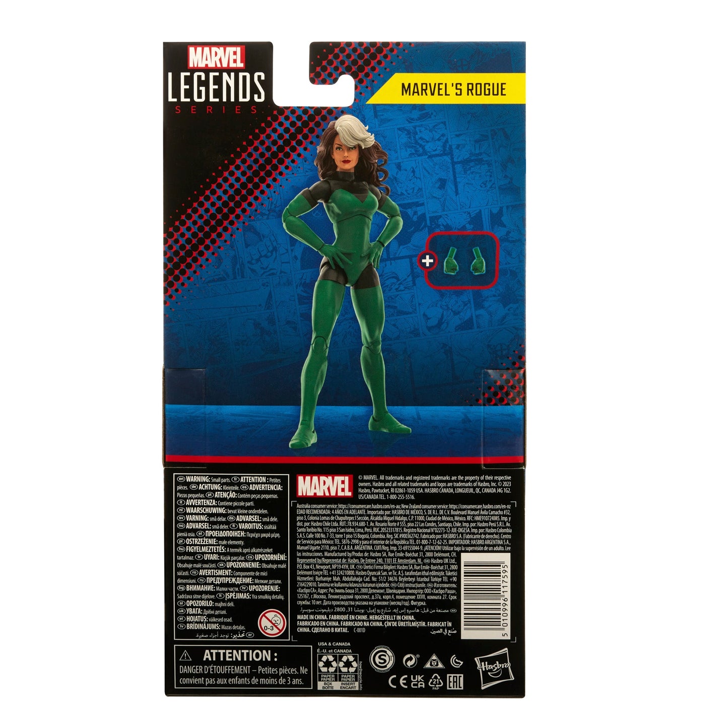 Hasbro Marvel Legends Series Marvel's Rogue X-Men Figure