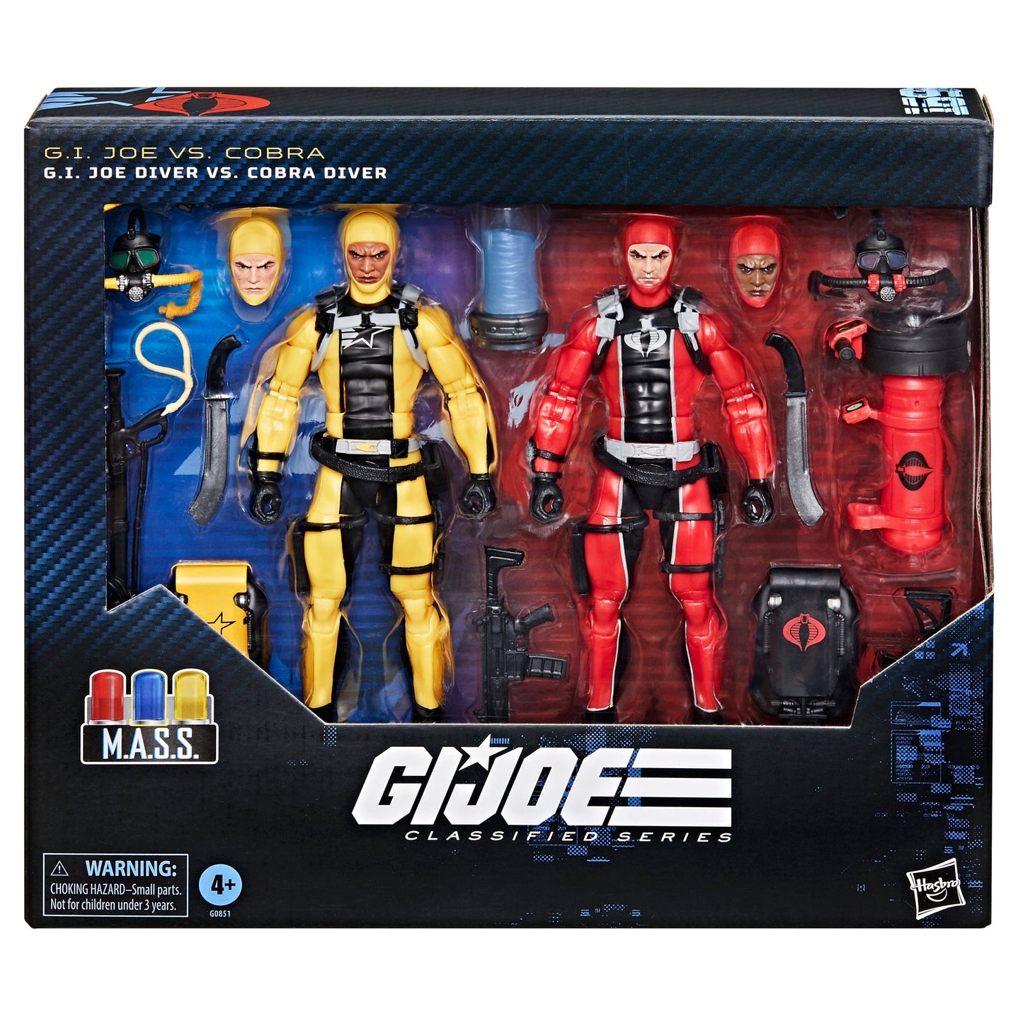 G.I. Joe Classified Series #169 G.I. Joe Diver Vs. Cobra Diver - Exclusive