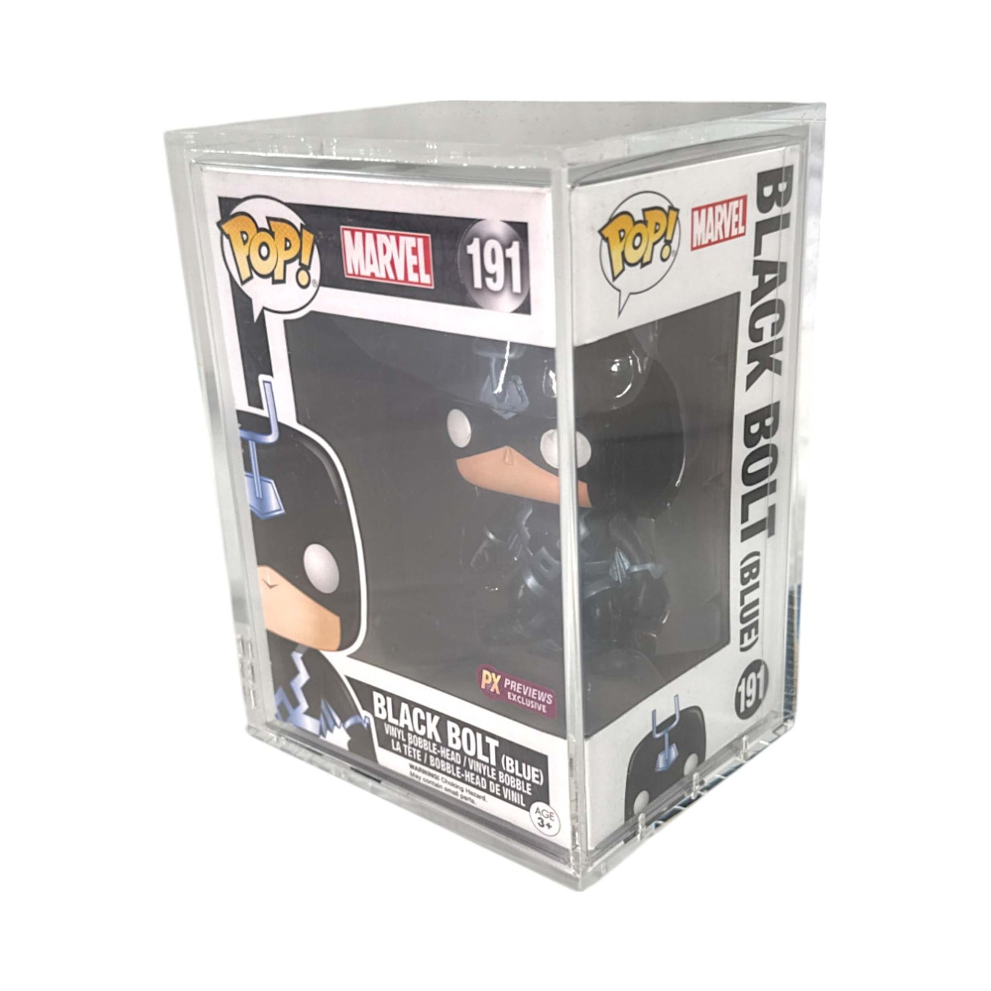 EVORETRO Acrylic Case Display for Standard size 4" Funko Pop Pack of 1