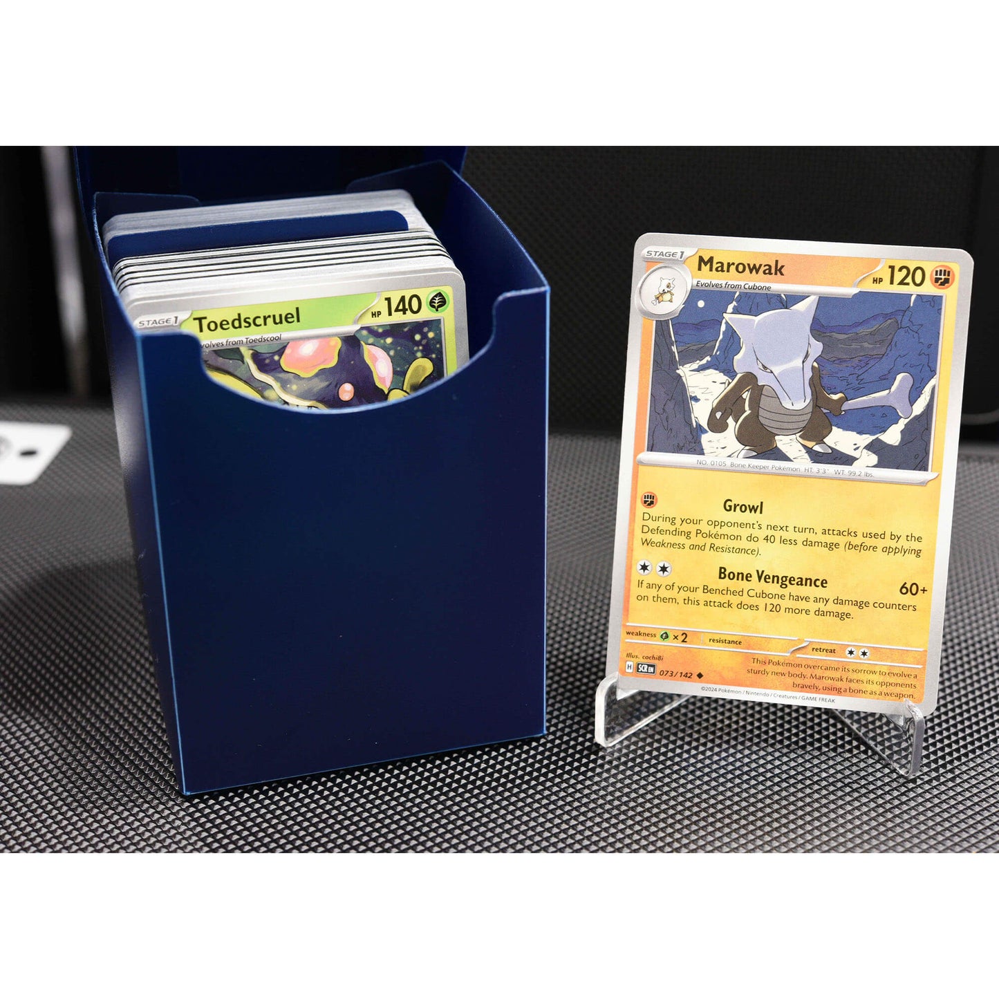 EVORETRO Plastic Deck Box fit 100 card good for Commander