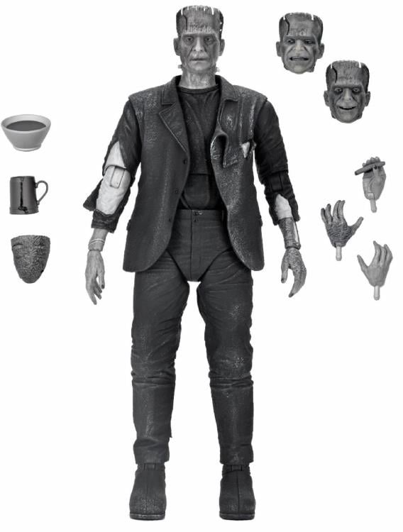 Universal Monsters Ultimate Bride of Frankenstein Frankenstein's Monster - Black & White