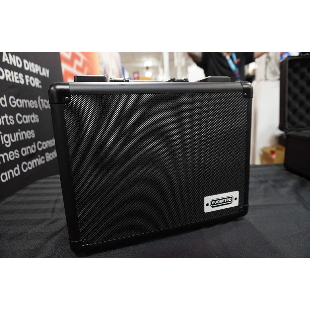 EVORETRO Aluminum Graded Card Storage Box, TSA Lock