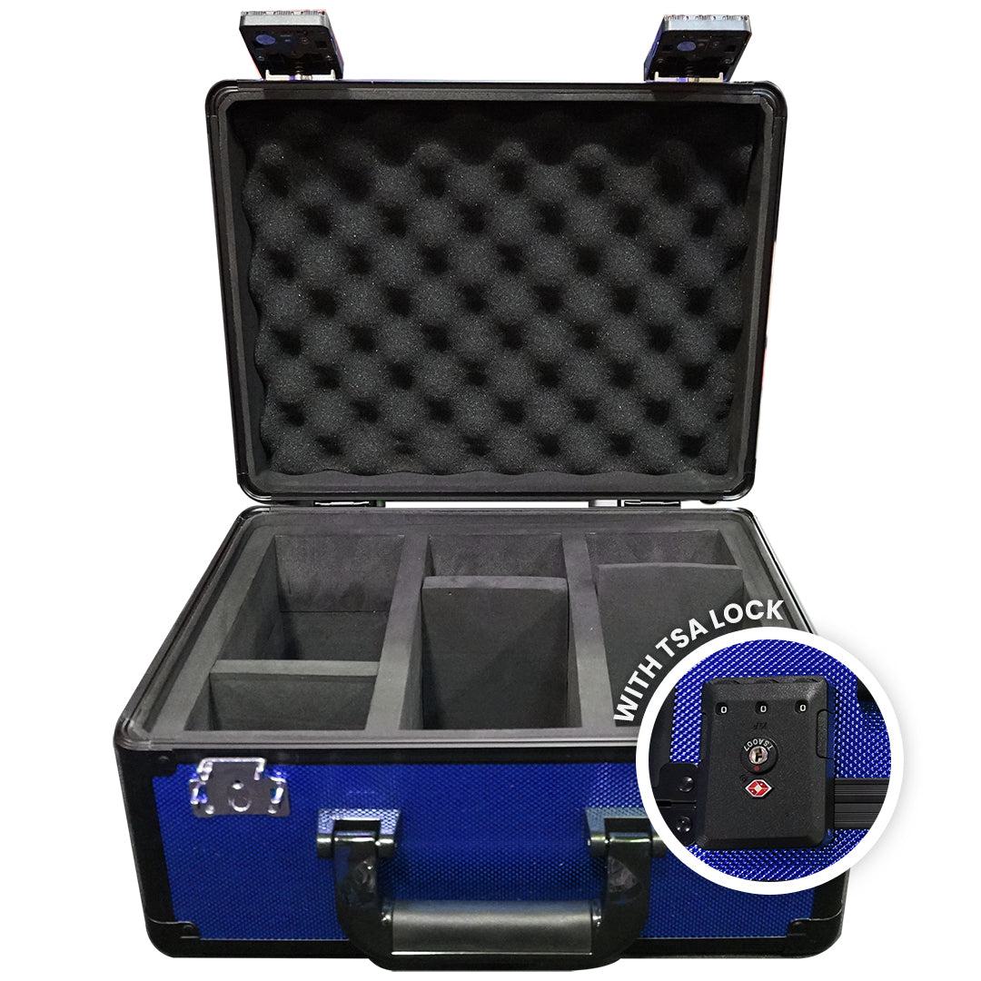 EVORETRO Aluminum Graded Card Storage Box, TSA Lock