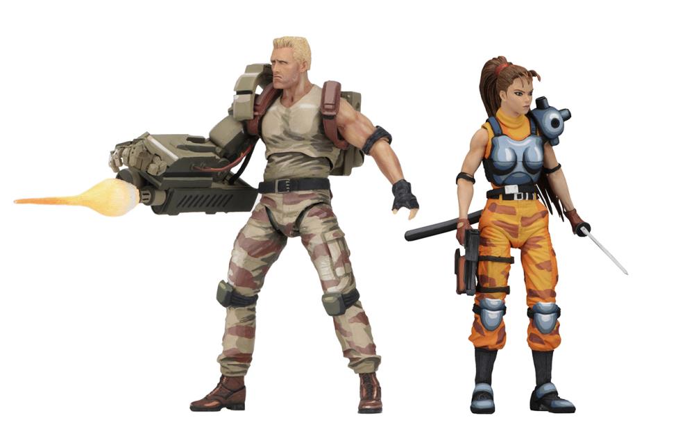 Alien vs. Predator Dutch Schaefer & Linn Kurosawa - Arcade Appearance - Two-Pack